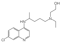 هیدروکسی کلروکین (به انگلیسی: Hydroxychloroquine)‏