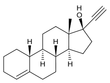 لاینسترونل (به انگلیسی: Lynestrenol)‏