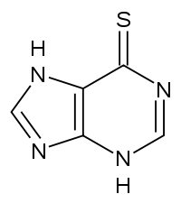 مرکاپتوپورین (به انگلیسی: Mercaptopurine)‏