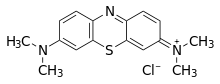 متیلن بلو (به انگلیسی: Methylene blue)‏