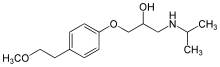 متوپرولول (به انگلیسی: Metoprolol)‏
