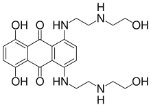 میتوکسانترون (به انگلیسی: Mitoxantrone HCI)‏